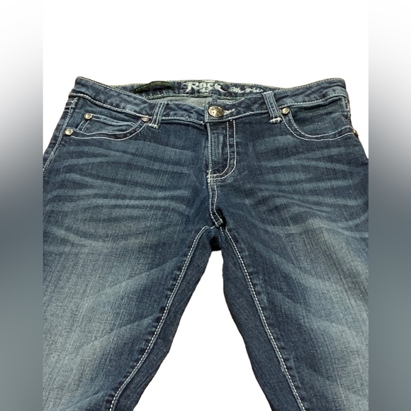 Rock 47 by Wrangler Ultra Low Rise Skinny Jeans - Picture 4 of 12